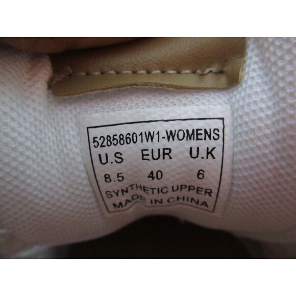 Levis Sneakers Womens Size 8.5 White Gold Running Casual Comfort Tennis Shoes - Picture 5 of 12